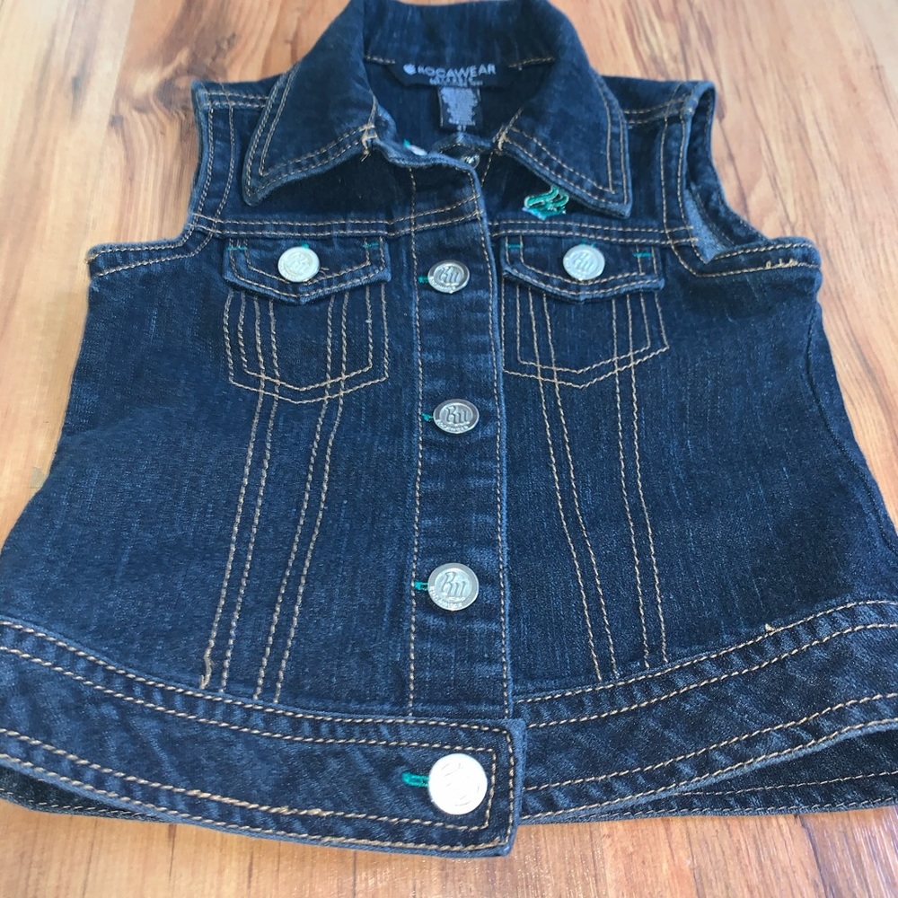 4T rockaware Jean vest - Picture 3 of 5